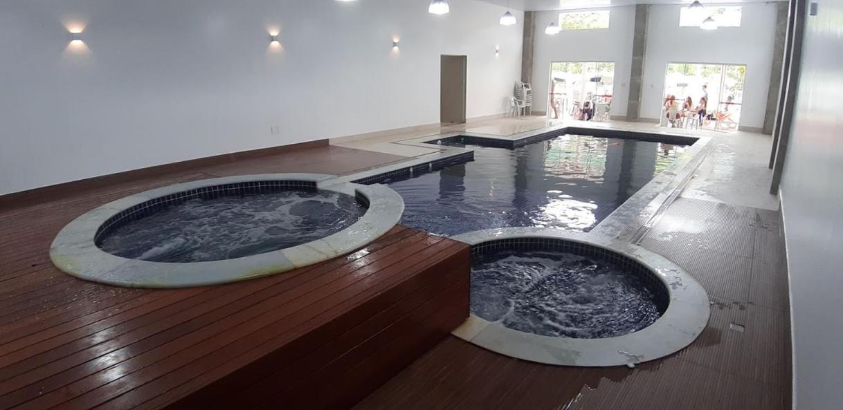 Апарт готель Flat No Cavalinho Branco Агуас-ді-Ліндоя Екстер'єр фото